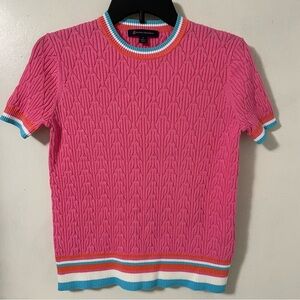 Brooks Brothers short sleeve sweater